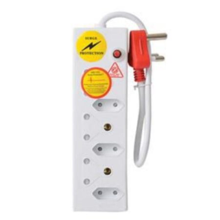 Multiplug - 6 Way - 3 x 3-Prong/ 3 x Euro