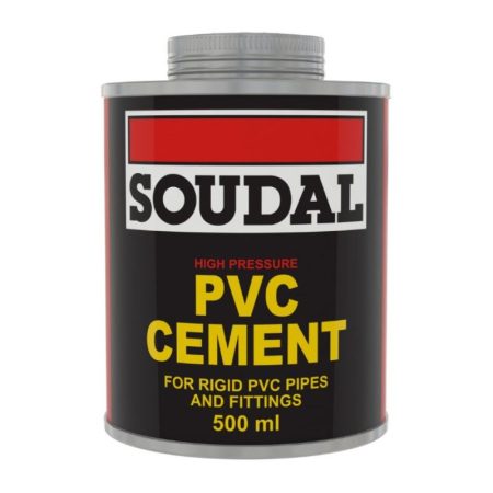Soudal - 500ml High Pressure PVC Cement